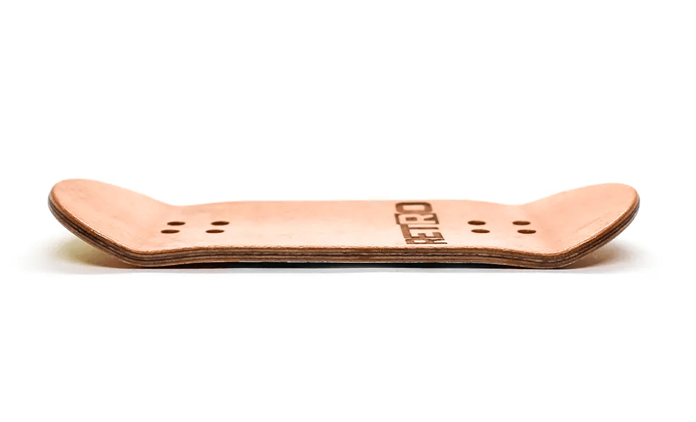 Retro Ryu Fingerboard Deck 32mm - Caramel Fingerboards - Fingerboard store