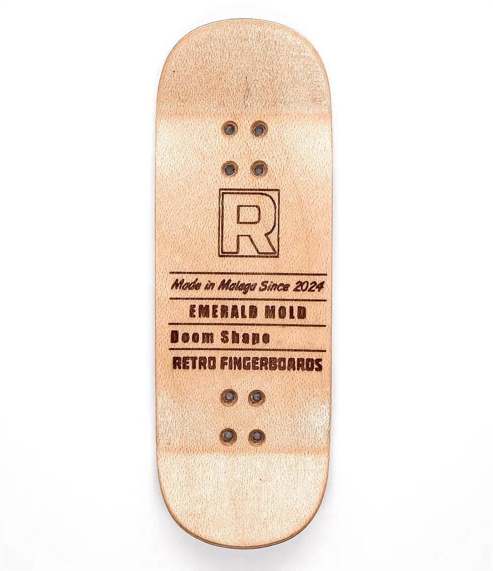 Retro Video Game Fingerboard Deck 34mm - Caramel Fingerboards - Fingerboard store