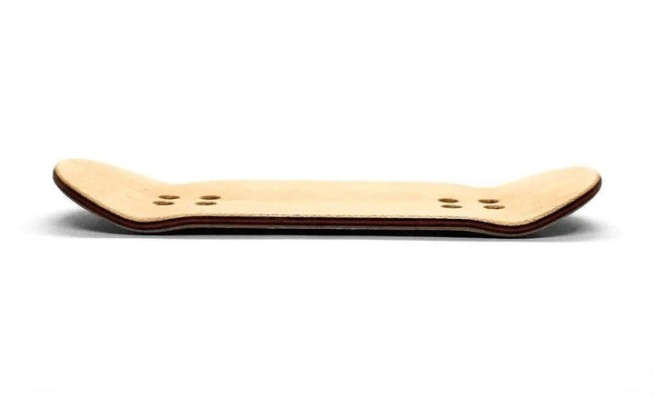 Riddle Blue Logo Fingerboard Deck 34mm - Caramel Fingerboards - Fingerboard store
