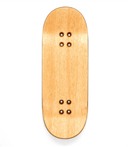 Riddle Blue Logo Fingerboard Deck 34mm - Caramel Fingerboards - Fingerboard store