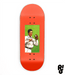 Riddle Orange Baseball Fingerboard Deck 34mm - Caramel Fingerboards - Fingerboard store