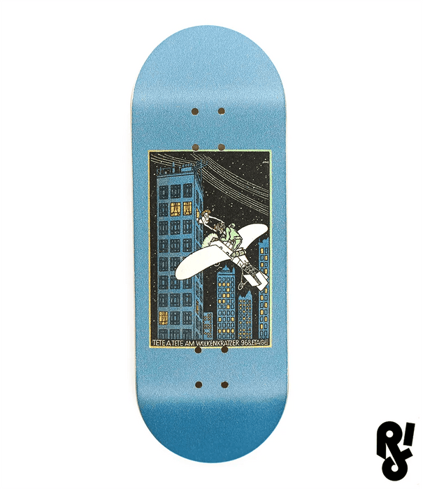 Riddle Plane Fingerboard Deck 33mm - Caramel Fingerboards - Fingerboard store