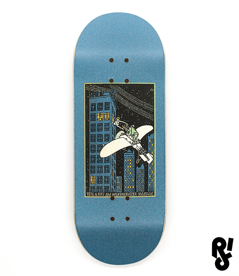 Riddle Plane Fingerboard Deck 34mm - Caramel Fingerboards - Fingerboard store