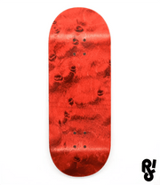 Riddle Red Fingerboard Deck 34mm - Caramel Fingerboards - Fingerboard store
