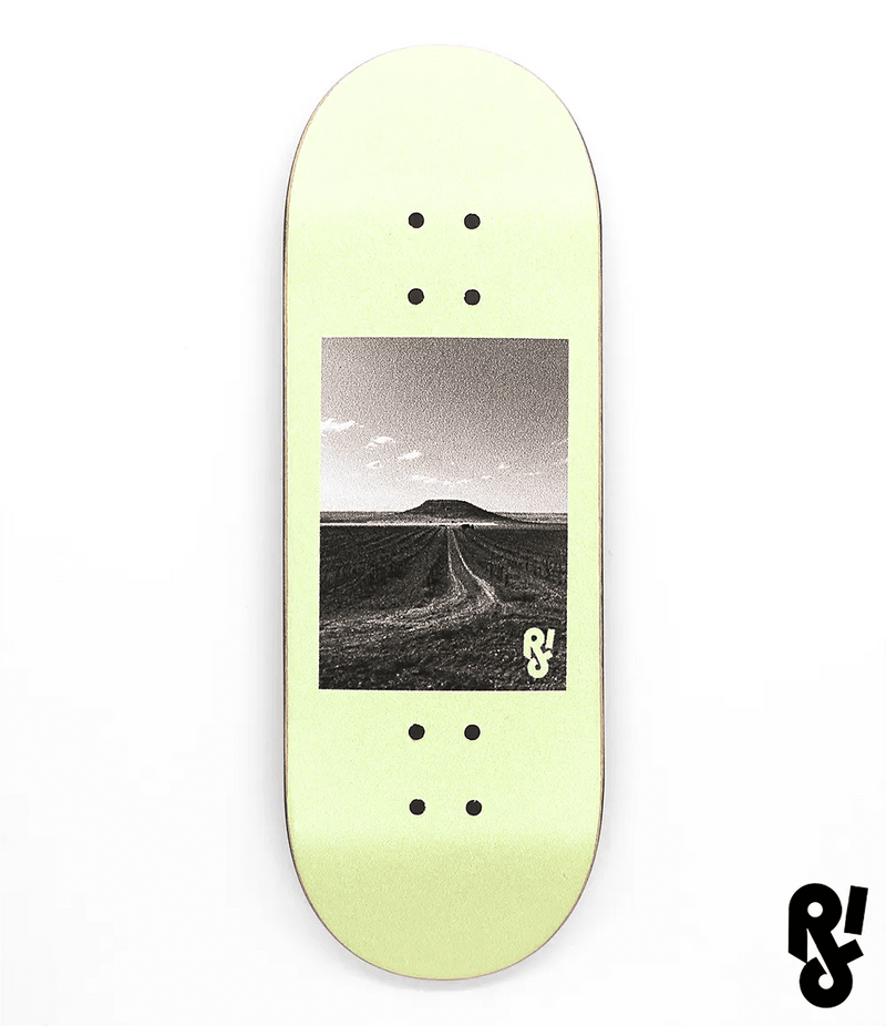 Riddle The field Fingerboard Deck 32mm - Caramel Fingerboards - Fingerboard store