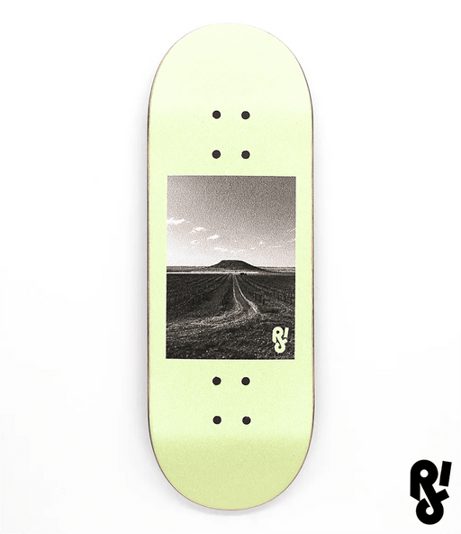 Riddle The field Fingerboard Deck 32mm - Caramel Fingerboards - Fingerboard store