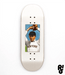 Riddle White Baseball Fingerboard Deck 32mm - Caramel Fingerboards - Fingerboard store