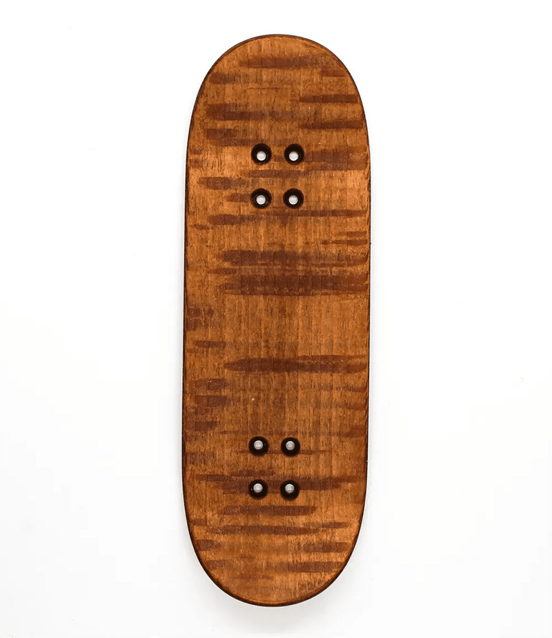 Riddle Yellow Baseball Fingerboard Deck 32mm - Caramel Fingerboards - Fingerboard store