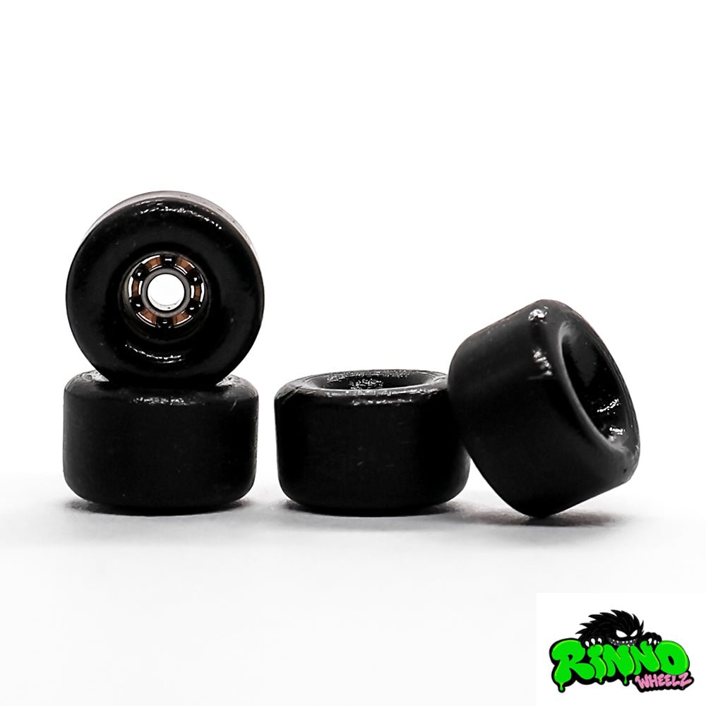 Rinno Black D1 Conical Fingerboard Wheels 8mm - Caramel Fingerboards - Fingerboard store