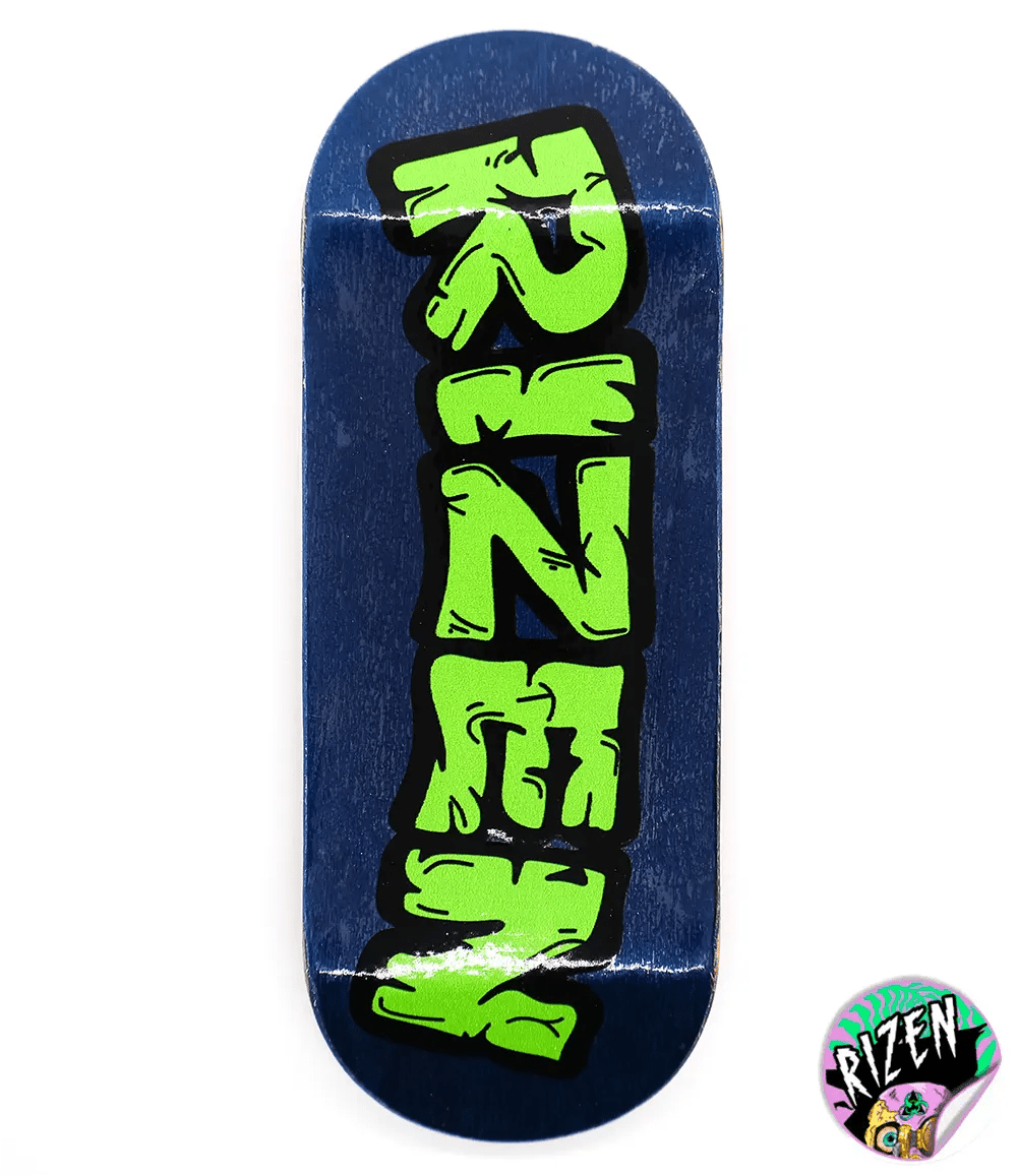 Rizen Blue Jeans Fingerboard Deck 36mm - Caramel Fingerboards - Fingerboard store