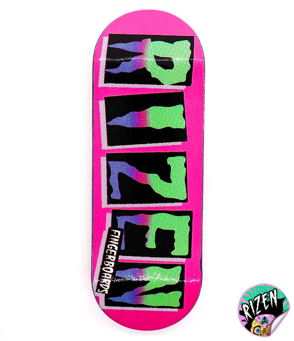 Rizen Distortion Fingerboard Deck 32mm