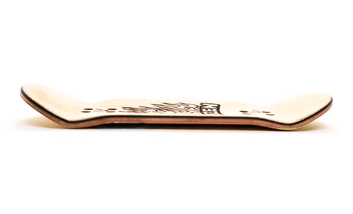 Rizen Identity Fingerboard Deck 34mm - Caramel Fingerboards - Fingerboard store
