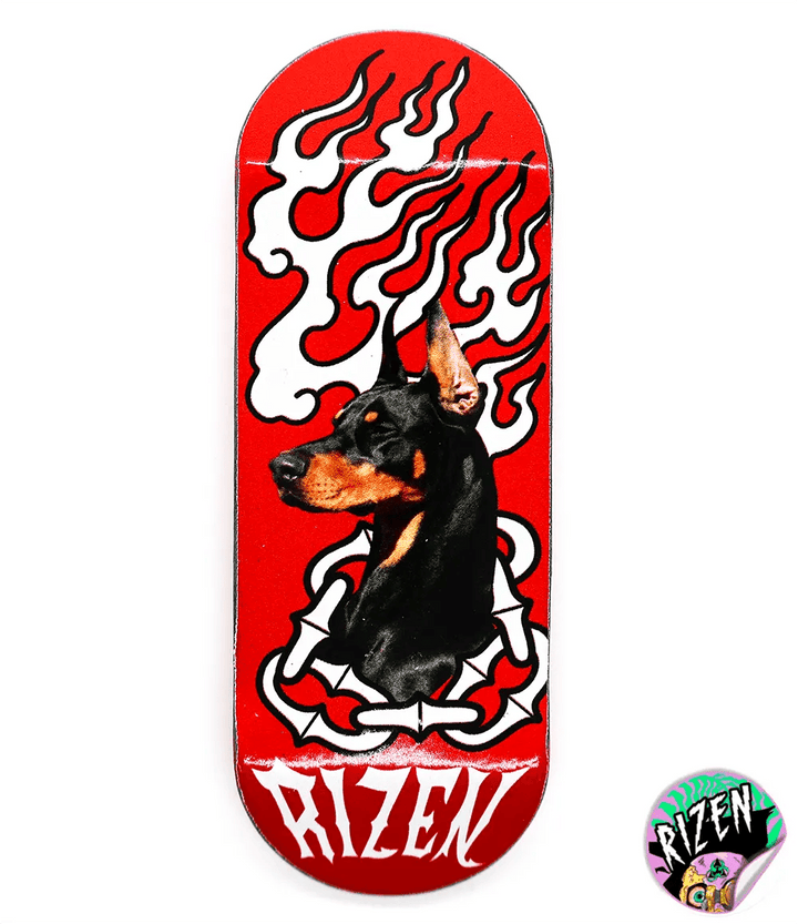 Rizen Instinct Fingerboard Deck 34mm - Caramel Fingerboards - Fingerboard store