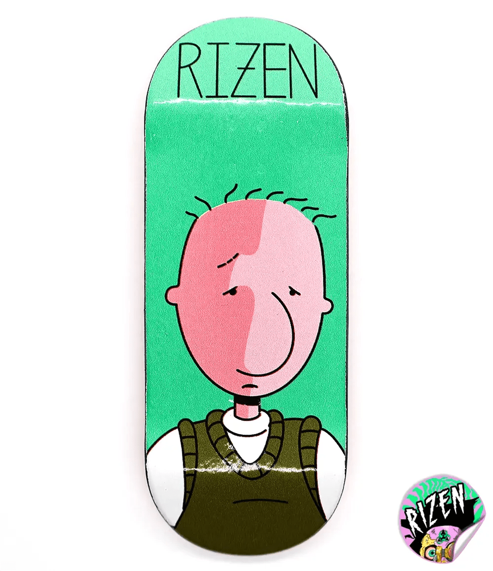 Rizen No Clue Fingerboard Deck 36mm - Caramel Fingerboards - Fingerboard store