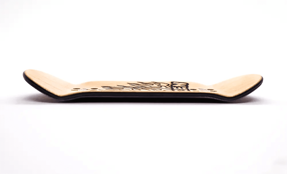 Rizen Pink Fingerboard Deck 36mm - Caramel Fingerboards - Fingerboard store
