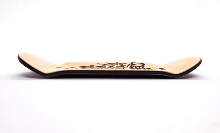 Rizen Pink Fingerboard Deck 36mm - Caramel Fingerboards - Fingerboard store