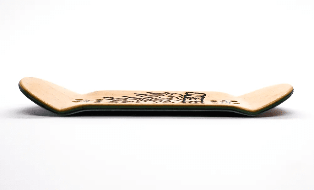 Rizen Sacred Rose Fingerboard Deck 36mm - Caramel Fingerboards - Fingerboard store