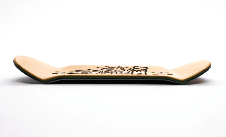 Rizen Sacred Rose Fingerboard Deck 36mm - Caramel Fingerboards - Fingerboard store