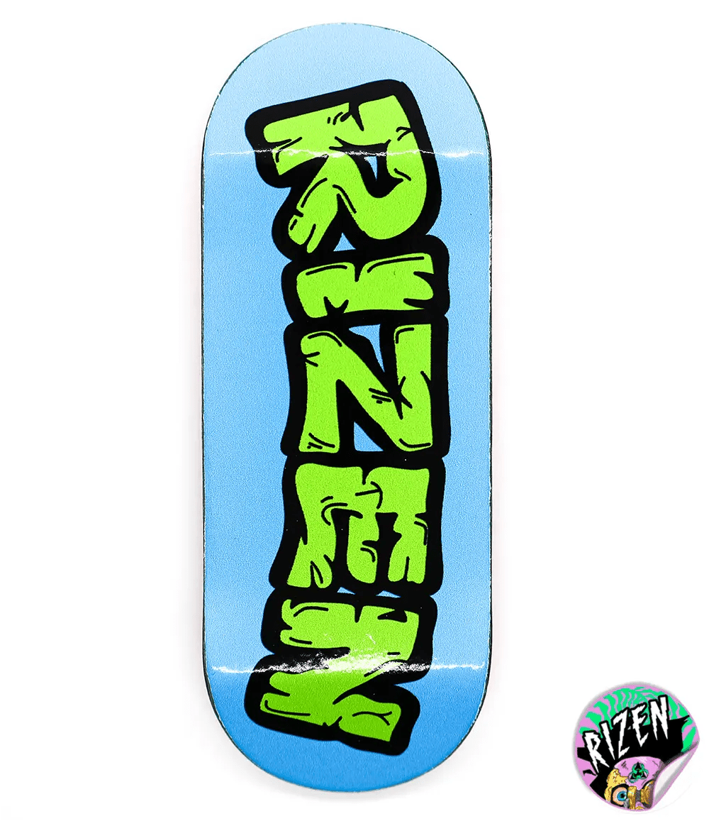 Rizen Sky-Blue Fingerboard Deck 36mm - Caramel Fingerboards - Fingerboard store