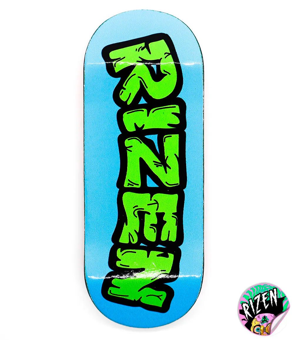 Rizen Sky-Blue Fingerboard Deck 36mm
