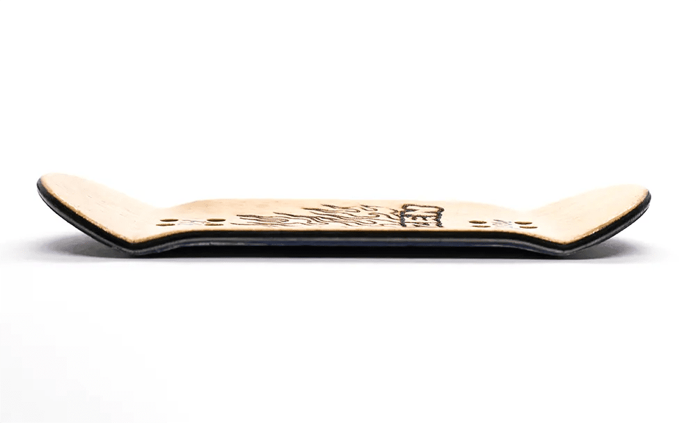 Rizen Web Queen Fingerboard Deck 34mm - Caramel Fingerboards - Fingerboard store