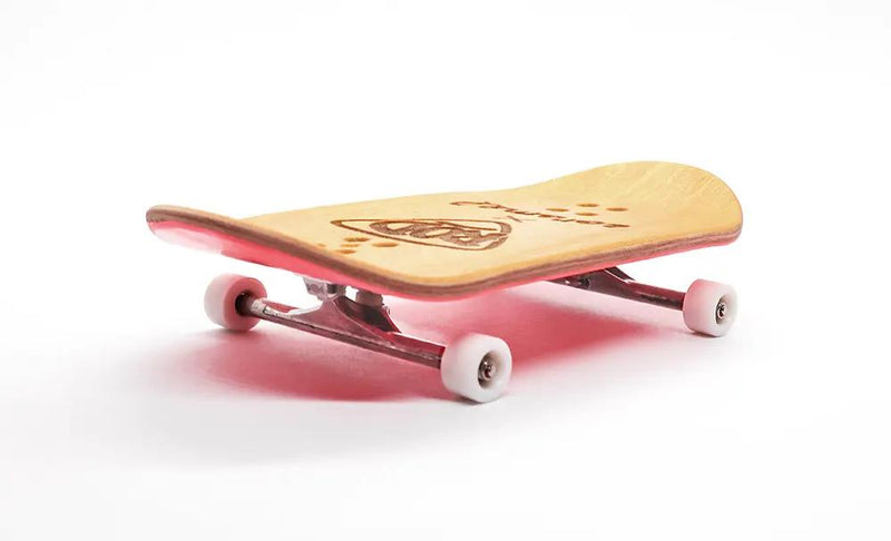 Rod x Caramel Pink Complete Fingerboard 50mm - Caramel Fingerboards - Fingerboard store