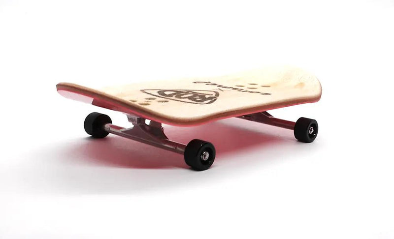 Rod x Caramel Pink Spinel Complete Fingerboard 50mm - Caramel Fingerboards - Fingerboard store
