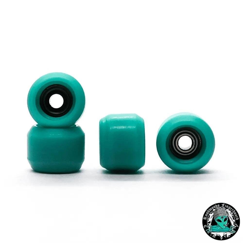 Rushwoods Aqua Mini Fingerboard Wheels - Caramel Fingerboards - Fingerboard store