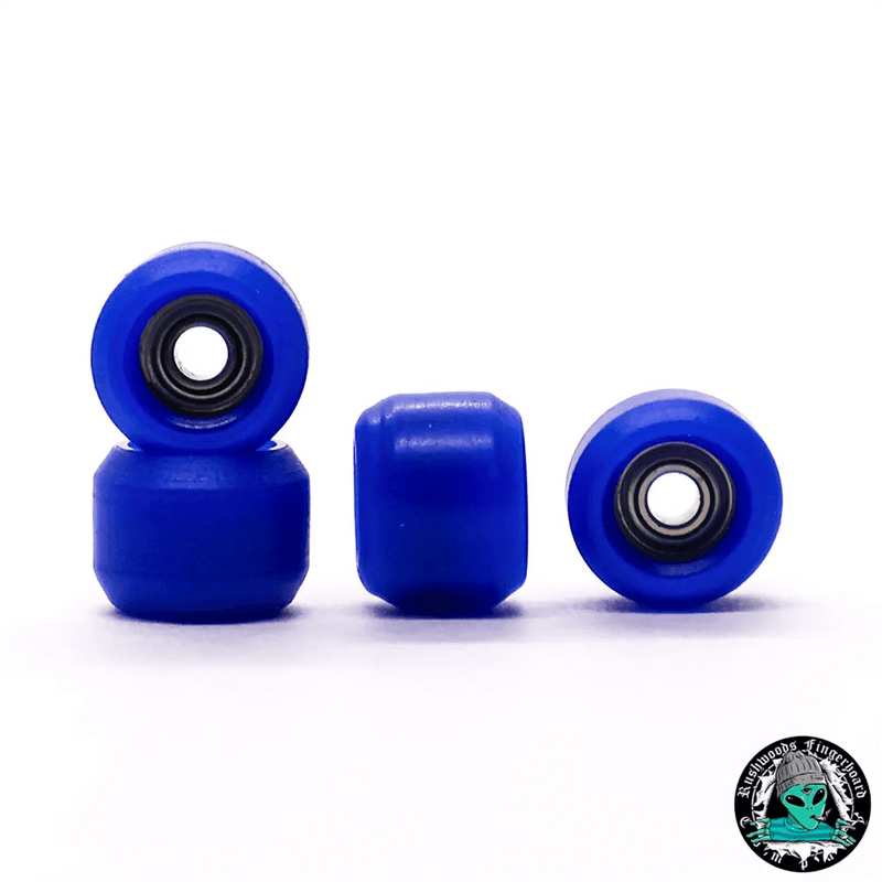 Rushwoods Blue Mini Fingerboard Wheels - Caramel Fingerboards - Fingerboard store