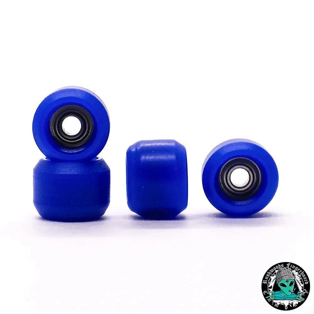 Rushwoods Blue Mini Fingerboard Wheels - Caramel Fingerboards - Fingerboard store