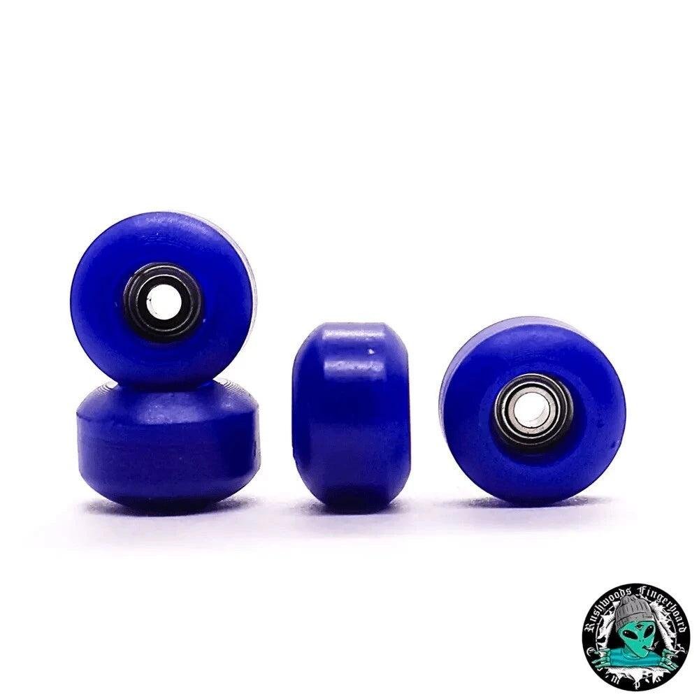 Rushwoods Blue Street Fingerboard Wheels - Caramel Fingerboards - Fingerboard store