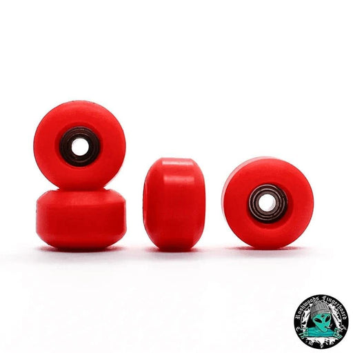 Rushwoods Red Street Fingerboard Wheels - Caramel Fingerboards - Fingerboard store
