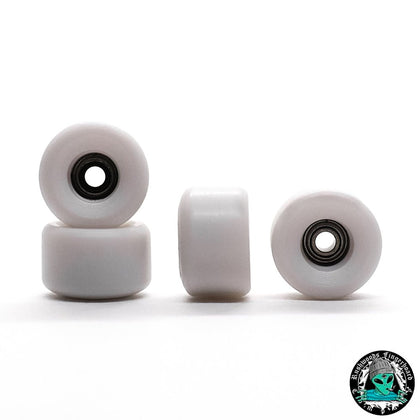 Rushwoods White Bowl Fingerboard Wheels 8mm - Caramel Fingerboards - Fingerboard store