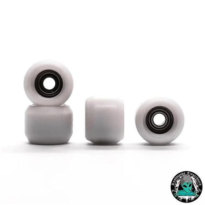 Rushwoods White Mini Fingerboard Wheels - Caramel Fingerboards - Fingerboard store