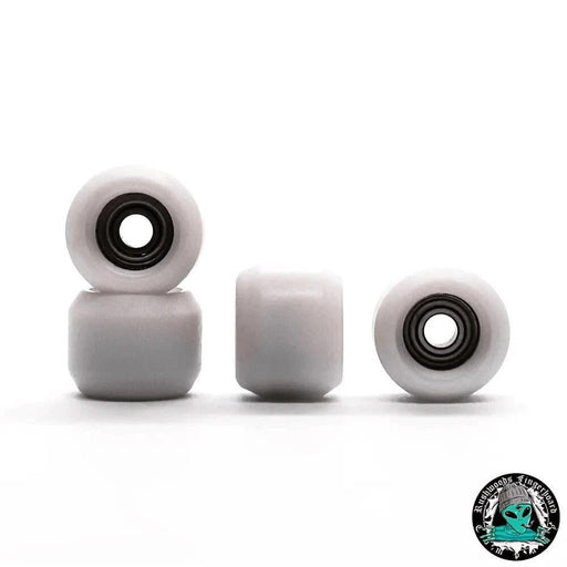 Rushwoods White Mini Fingerboard Wheels - Caramel Fingerboards - Fingerboard store