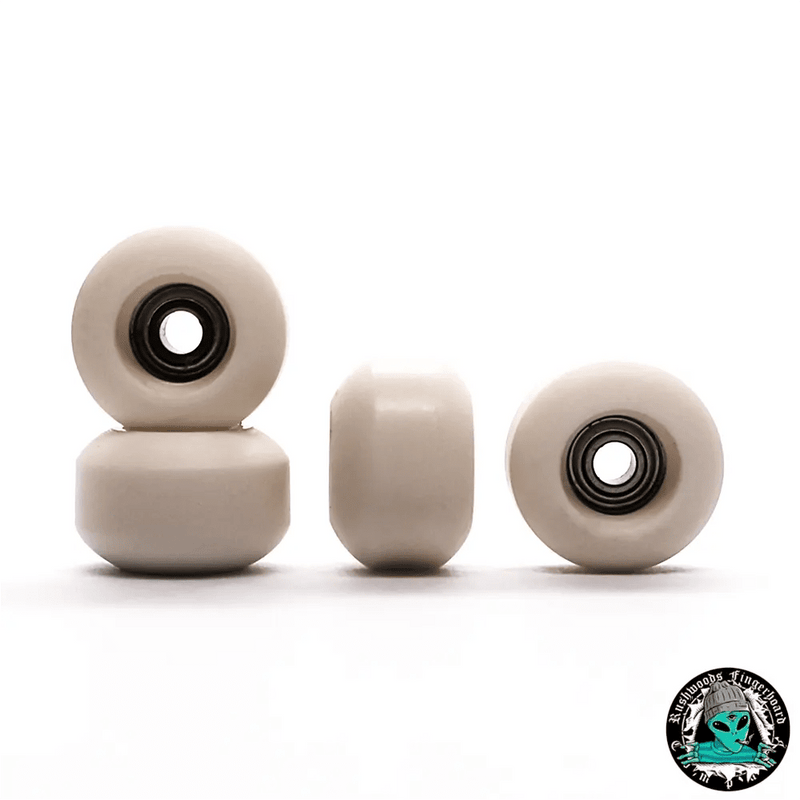 Rushwoods White Street Fingerboard Wheels - Caramel Fingerboards - Fingerboard store