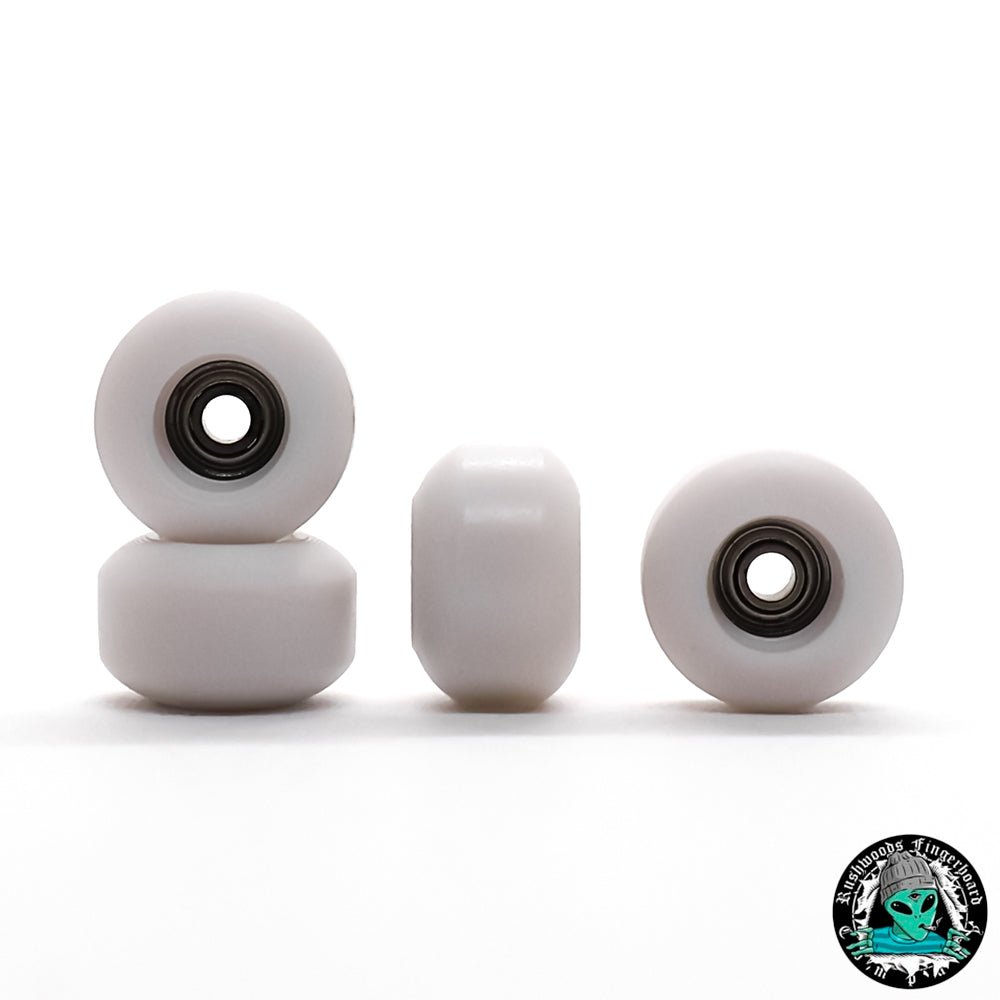 Rushwoods White Street Fingerboard Wheels - Caramel Fingerboards - Fingerboard store