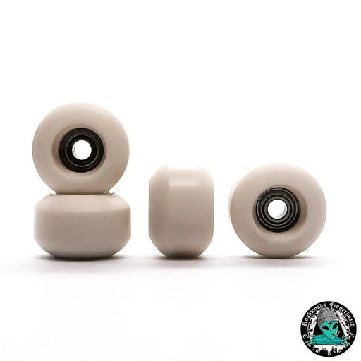 Rushwoods White Street Fingerboard Wheels - Caramel Fingerboards - Fingerboard store