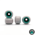 Rushwoods x Caramel Green/White Fingerboard Wheels