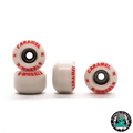 Rushwoods x Caramel Red Letters Fingerboard Wheels