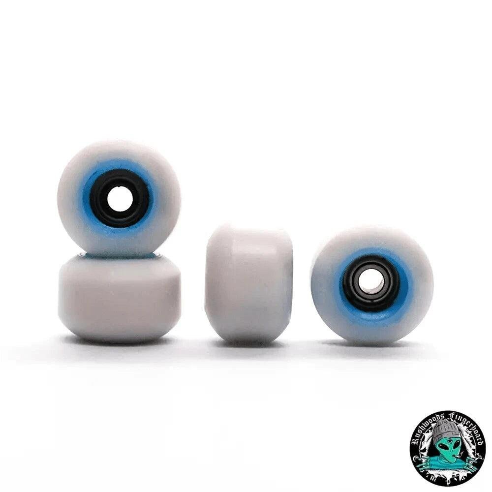 Rushwoods x Caramel Sky/White Fingerboard Wheels - Caramel Fingerboards - Fingerboard store