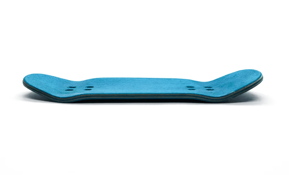Ryse blue logo fingerboard deck 35mm - Caramel Fingerboards - Fingerboard store