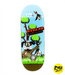 Ryse Caught Duck Brown Fingerboard deck 32mm - Caramel Fingerboards - Fingerboard store