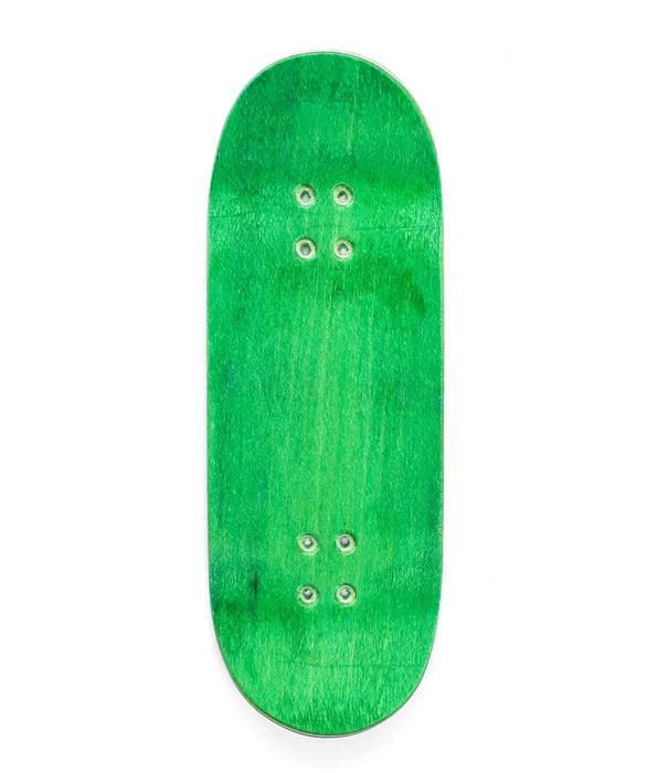 Ryse Green Logo Fingerboard deck 34mm - Caramel Fingerboards - Fingerboard store
