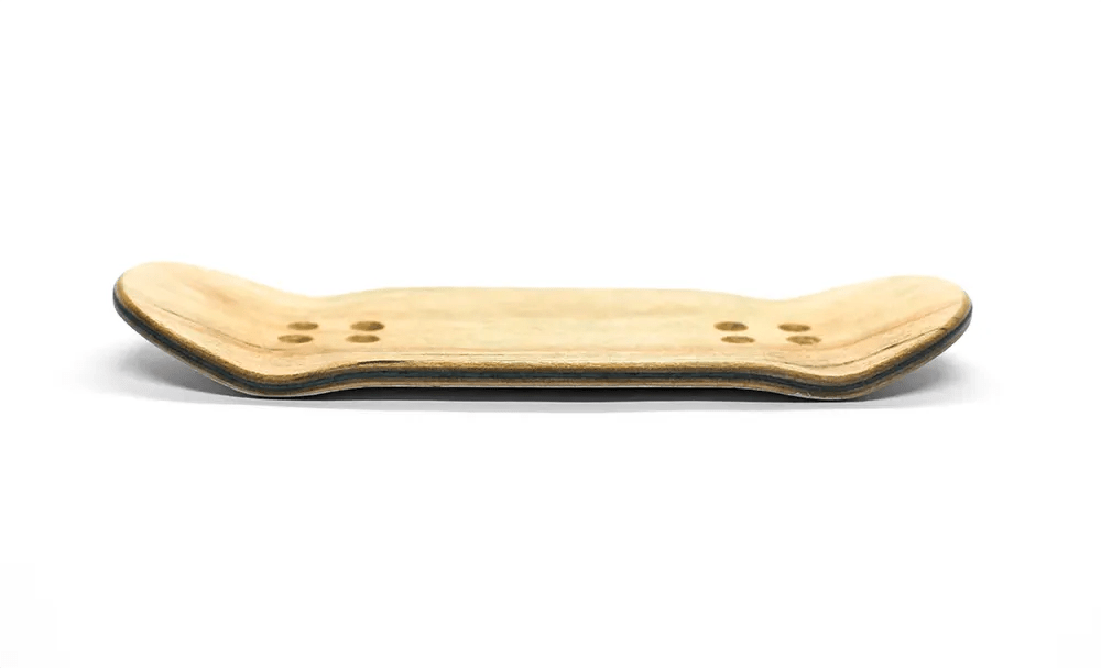Ryse Red Logo Fingerboard Deck 36mm - Caramel Fingerboards - Fingerboard store