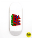 Ryse Red Logo Fingerboard Deck 36mm - Caramel Fingerboards - Fingerboard store