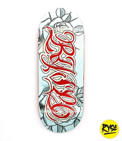 Ryse Roses - Sky blue Fingerboard Deck 34mm - Caramel Fingerboards - Fingerboard store