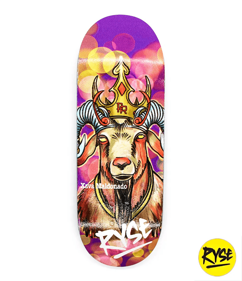 Ryse Spirit Animal - Xava fingerboard deck 32mm - Caramel Fingerboards - Fingerboard store