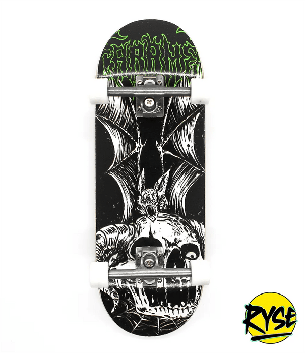 Ryse x Caramel Bat Complete Fingerboard 32mm - Caramel Fingerboards - Fingerboard store