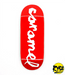 Ryse x Caramel Red Logo Fingerboard deck 34mm - Caramel Fingerboards - Fingerboard store